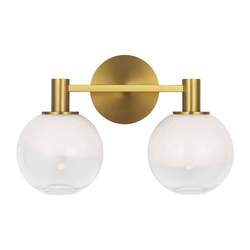 Sean Lavin Torian 15 Inch 2 Light Bath Vanity Light by Visual Comfort Studio