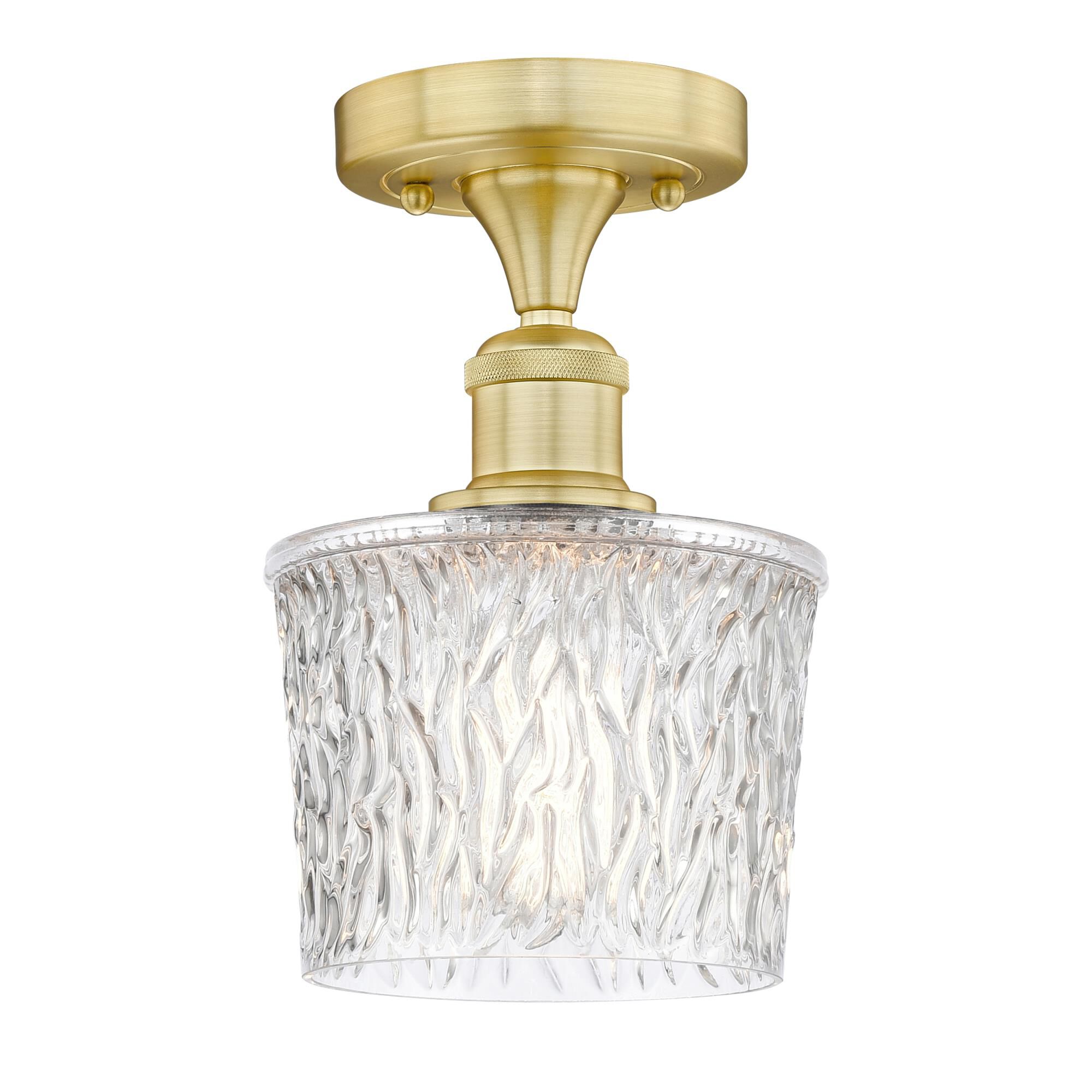 Bruno Marashlian Niagra 6 Inch 1 Light Semi Flush Mount by Innovations Lighting