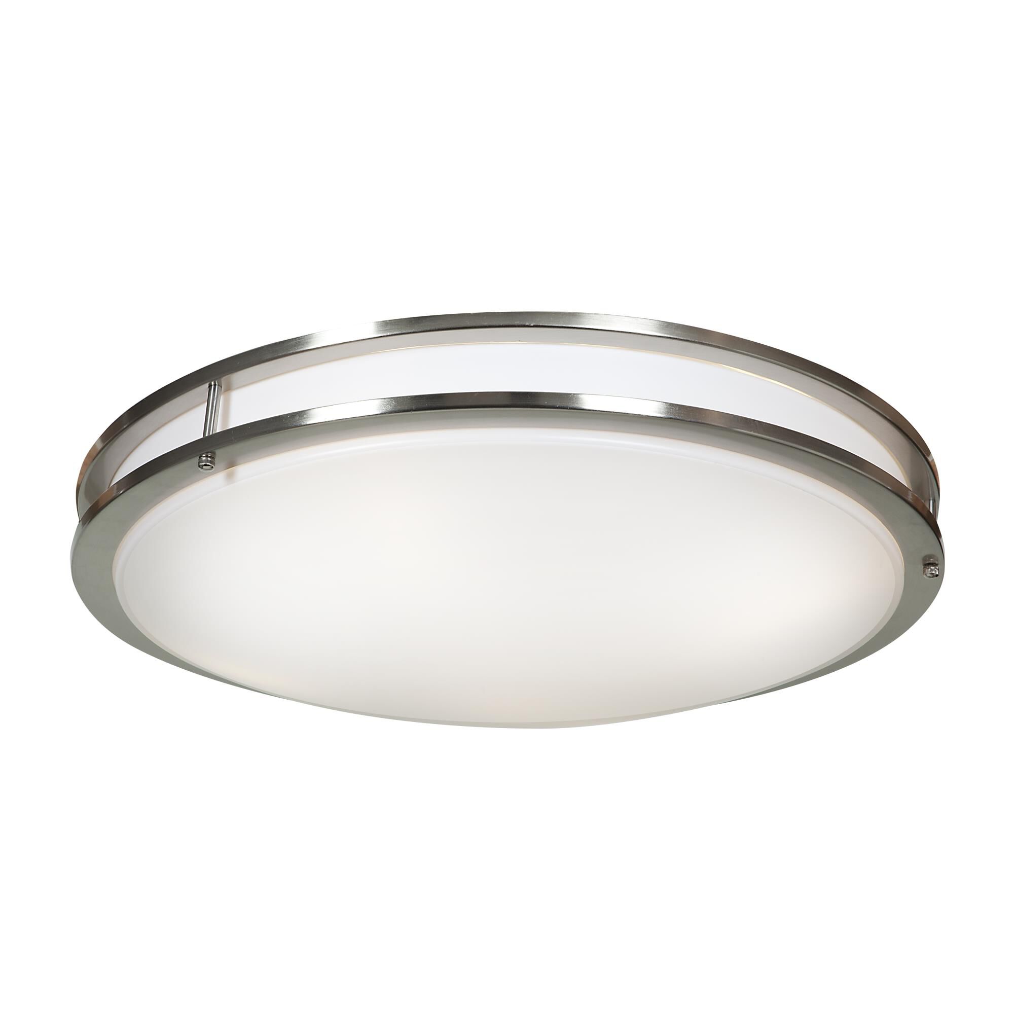Shown in Brushed Steel (Bs) finish and Acrylic Lens (Acr) glass and Acrylic shade