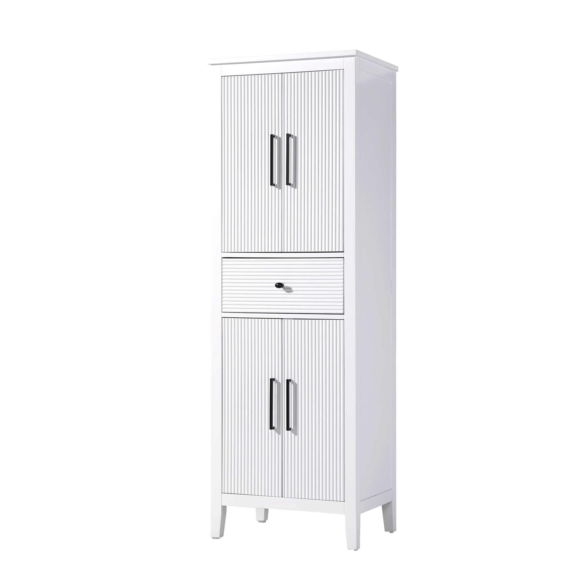 Shown in White finish