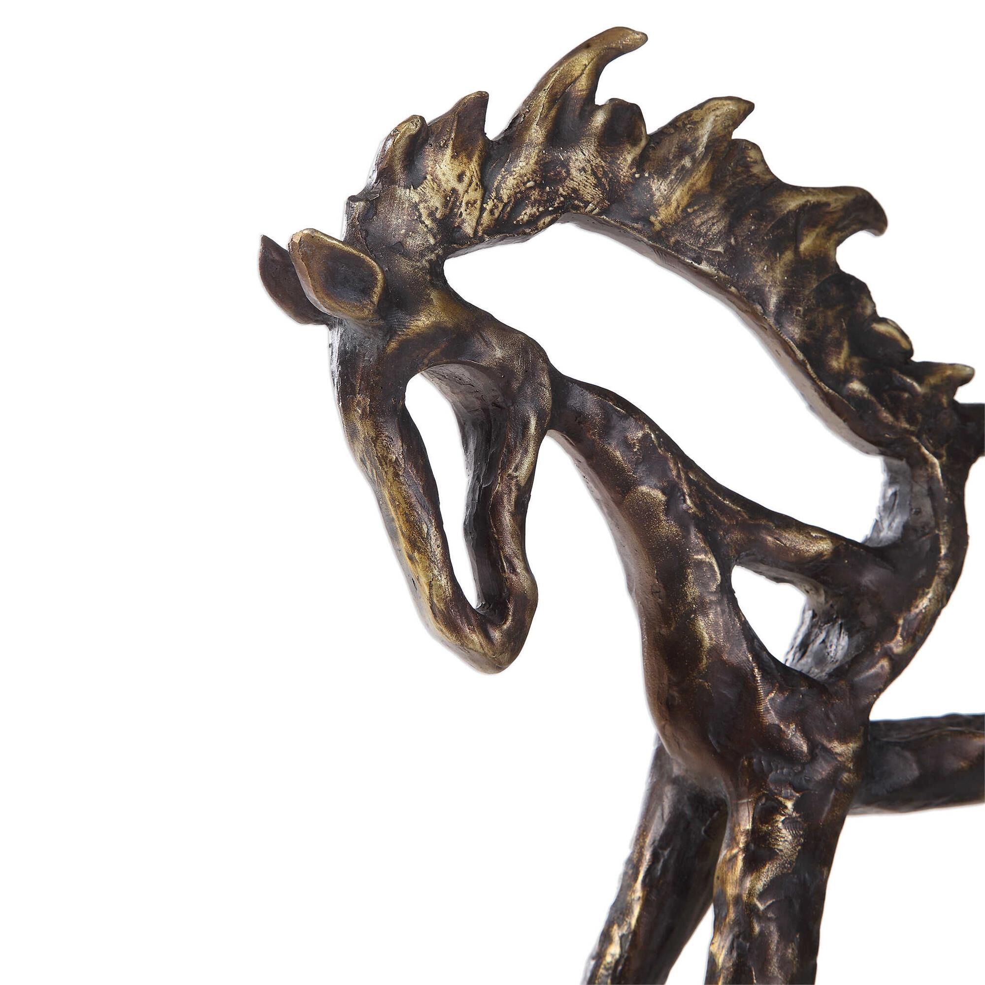 Titan Horse Figurine,