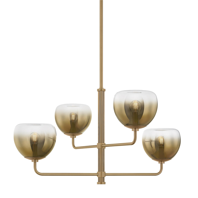 August Medium Chandelier by Troy Lighting