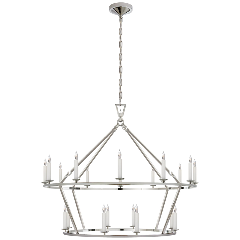 Chapman & Myers Darlana 40 Inch 20 Light Chandelier by Visual Comfort Signature Collection