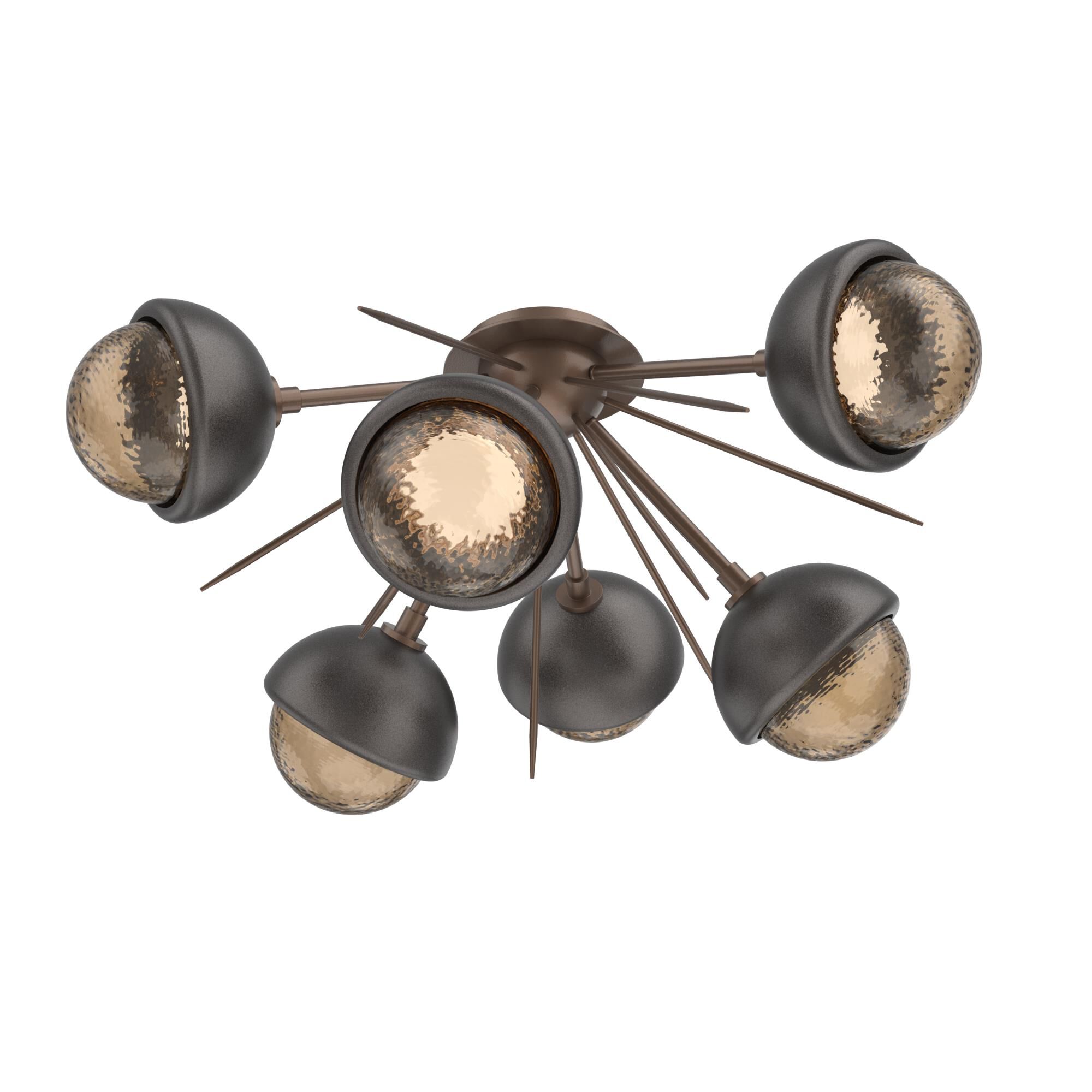 Shown in Burnished Bronze finish and Bronze glass and Graphite accent