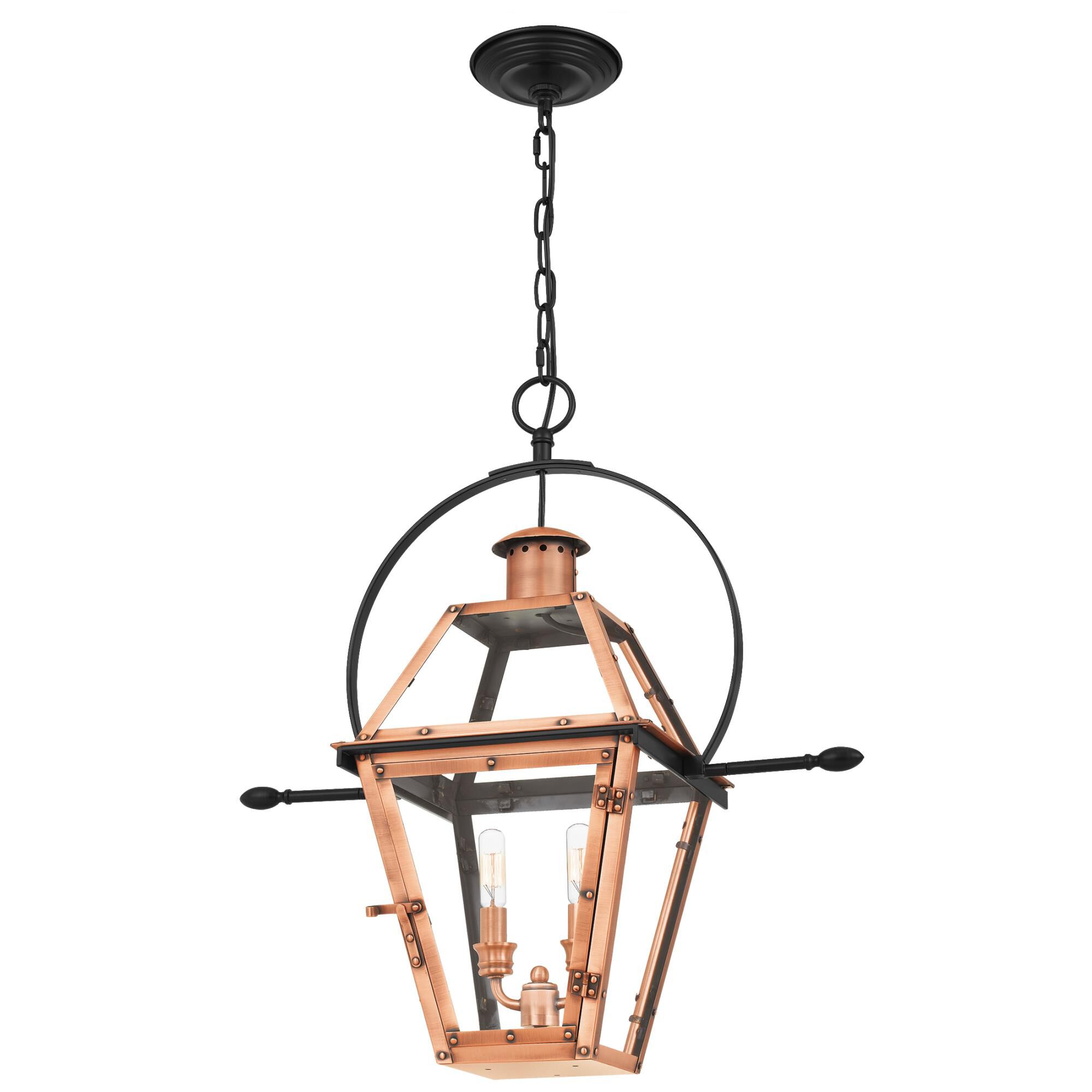 Rue De Royal 21 Inch Cage Pendant by Quoizel