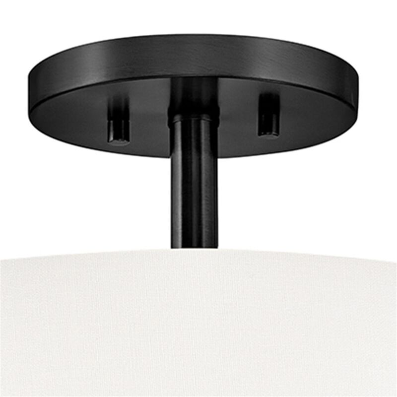 Halle 14 Inch 3 Light Semi Flush Mount by Hinkley