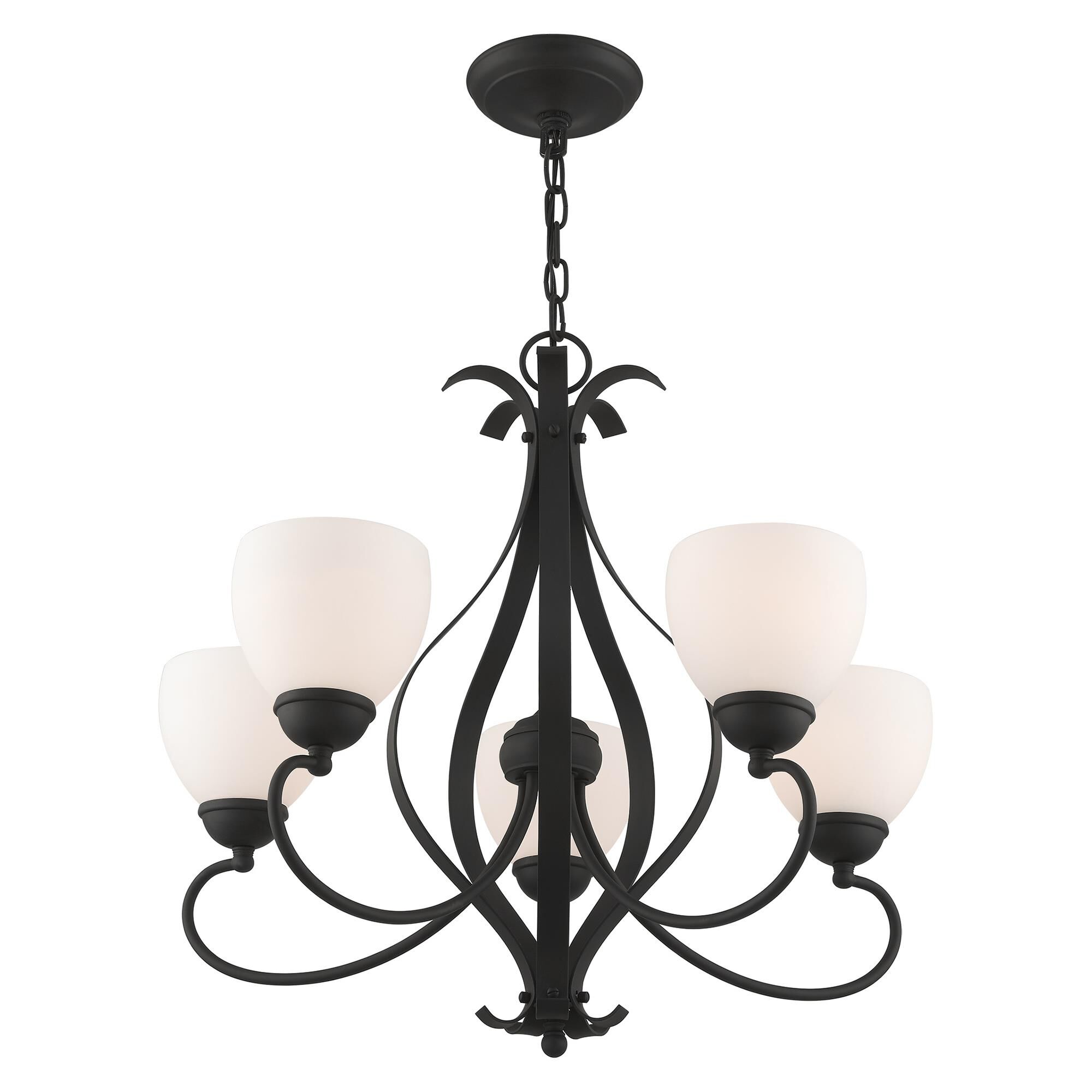 Brookside 26 Inch 5 Light Chandelier by Livex Lighting