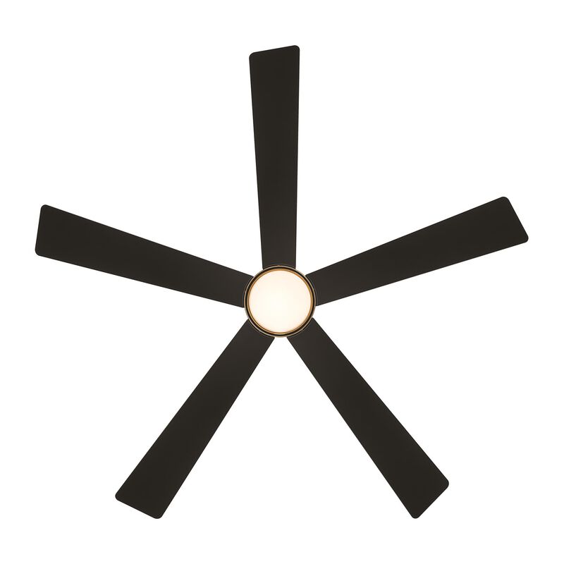 Oovin 54 Inch Ceiling Fan with Light Kit by Minka Aire