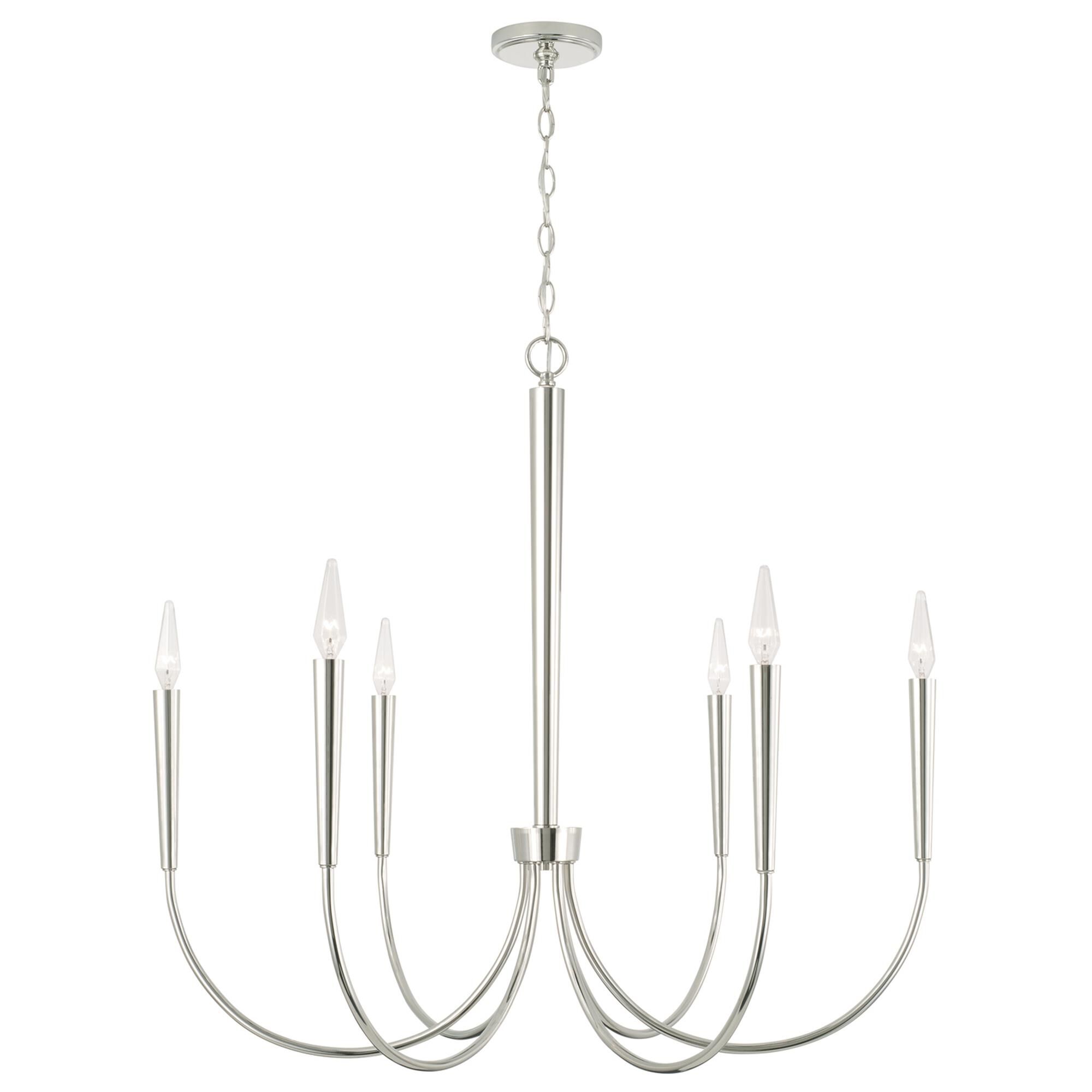 Shown in Polished Nickel finish