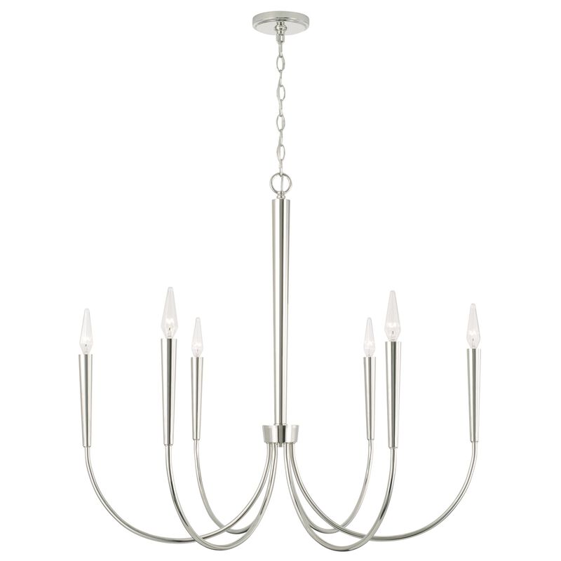 Holden 33 Inch 6 Light Chandelier by Capital Lighting Fixture Company
