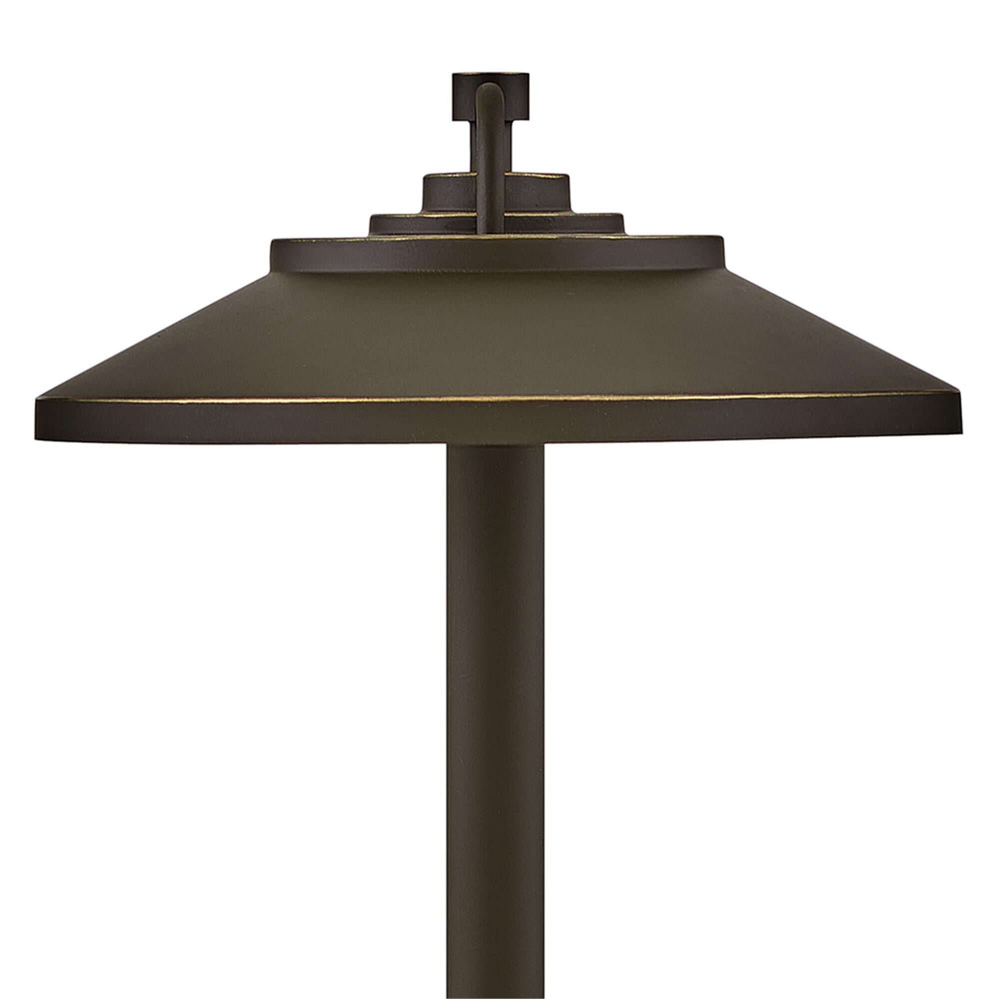 Shown in Oil Rubbed Bronze finish and Clear Lens glass