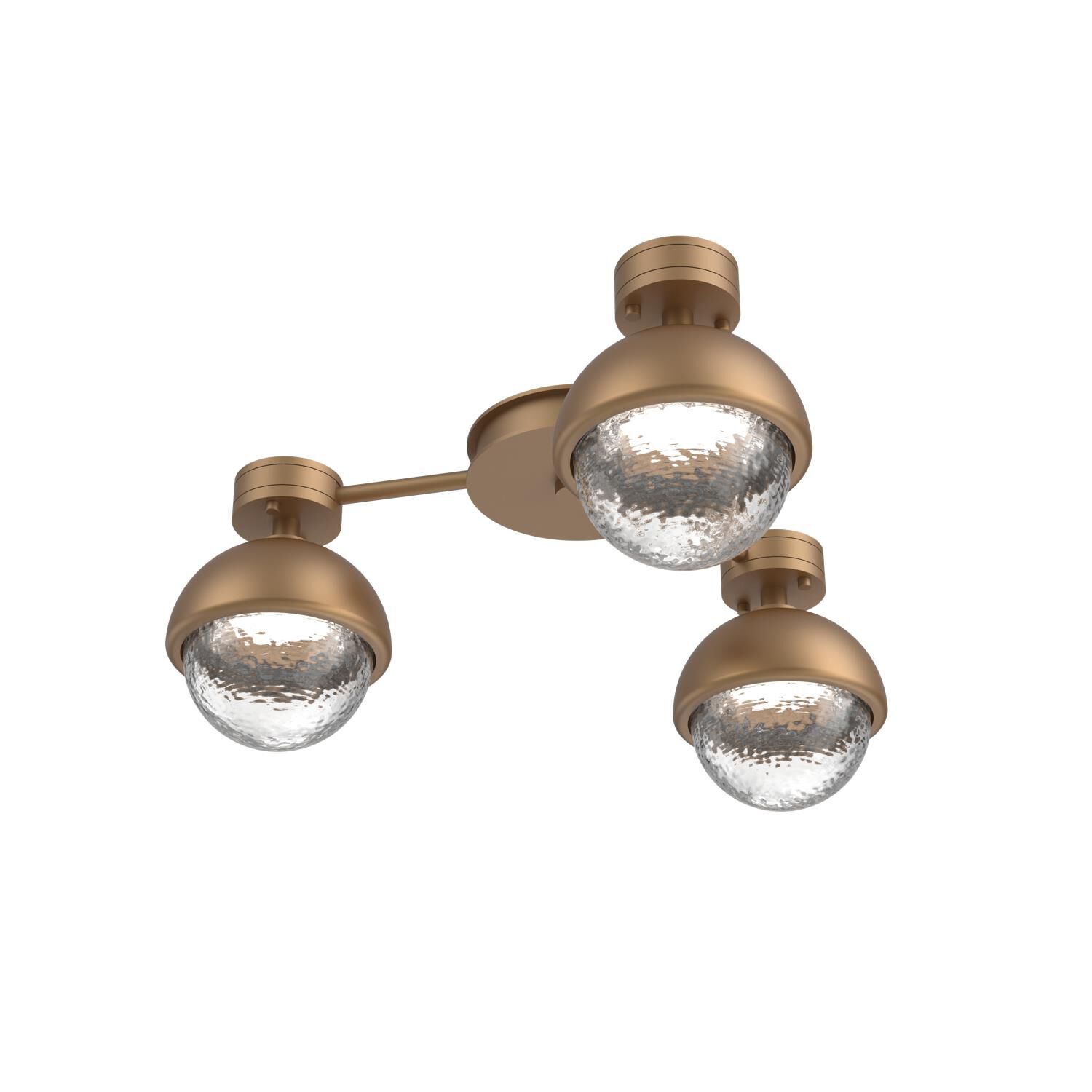 Shown in Novel Brass finish and Clear glass and Metal Shade Matching Finish accent