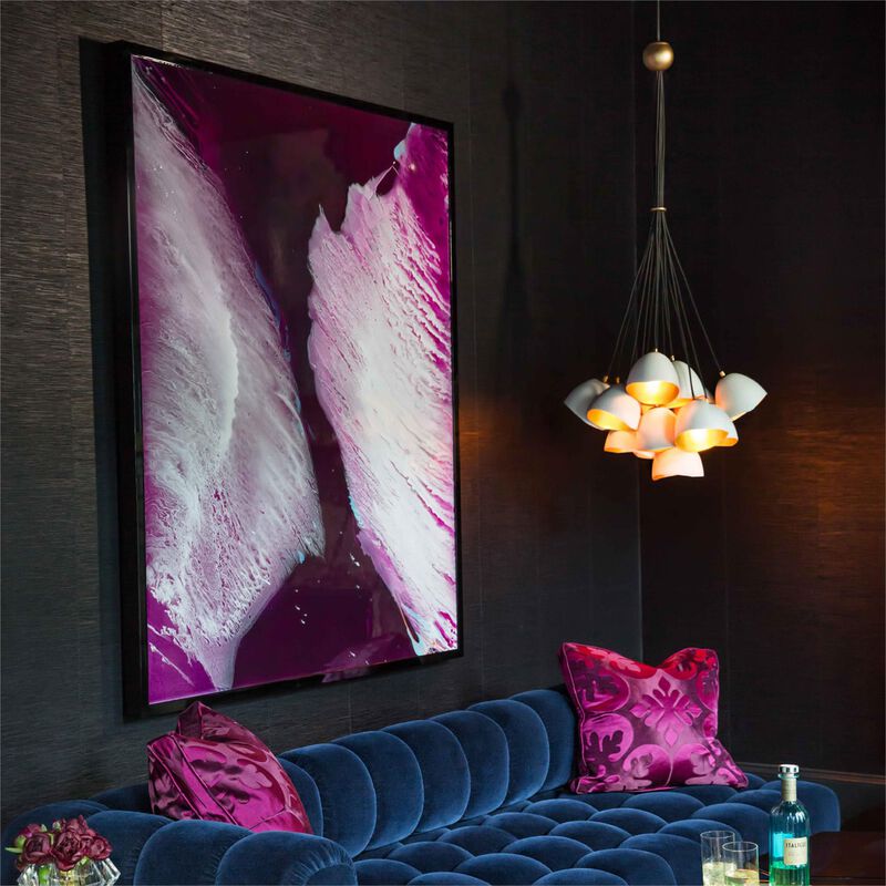 Nula 26 Inch 15 Light Multi Light Pendant by Hinkley