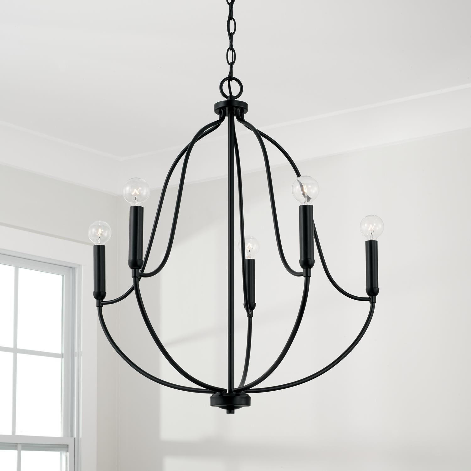 Madison 25 Inch 5 Light Chandelier by Homeplace by Capital Lighting Fixture Company