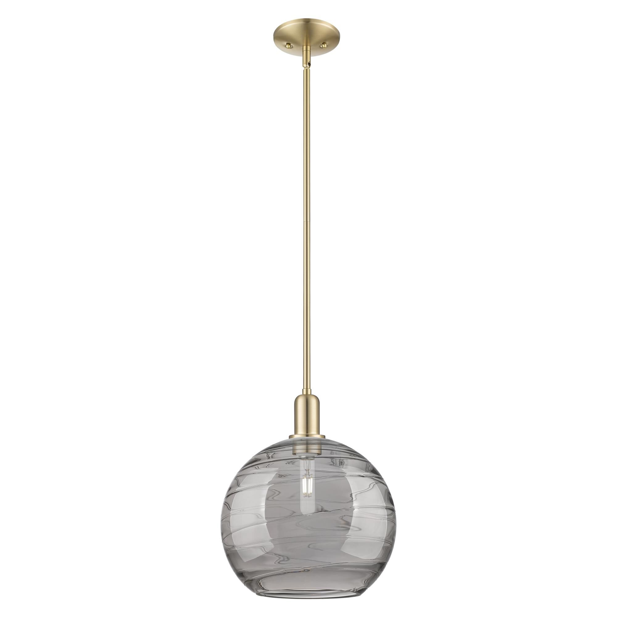 Bruno Marashlian Athens Deco Swirl 12 Inch Mini Pendant by Innovations Lighting