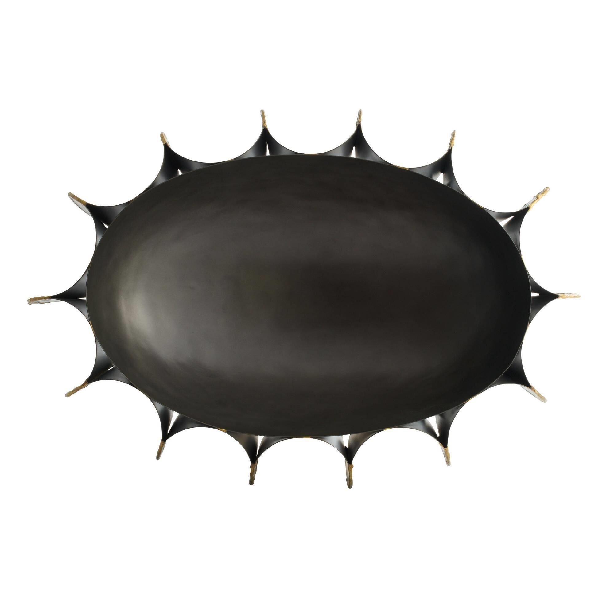 Shown in Natural Iron and Antique Brass finish