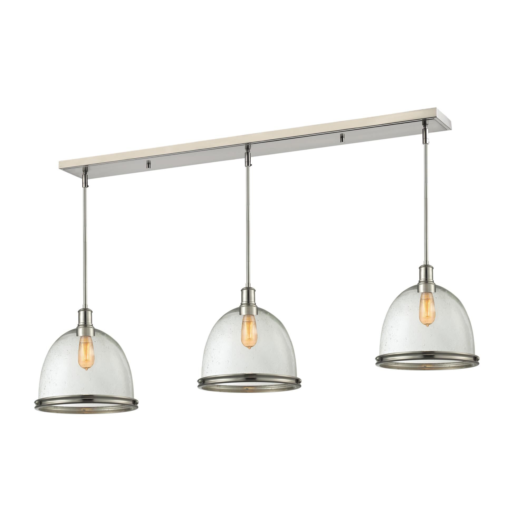 Mason 55 Inch 3 Light Linear Suspension Light by Z-Lite