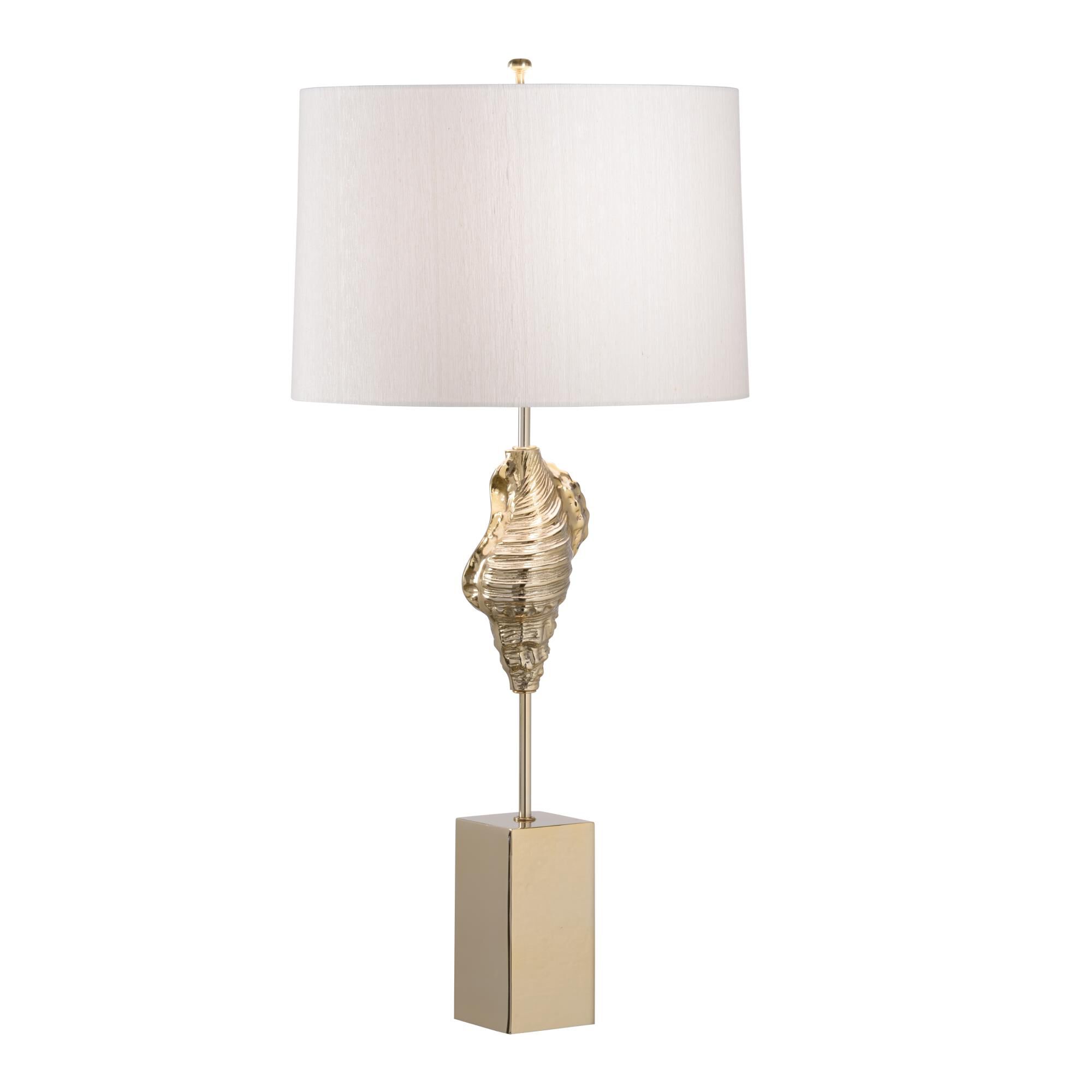 Gold Shell Wishes Table Lamp by Wildwood