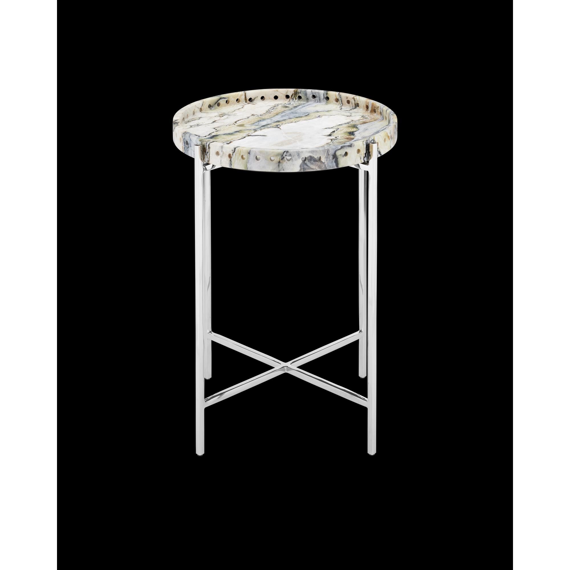 Shown in Natural and Nickel finish