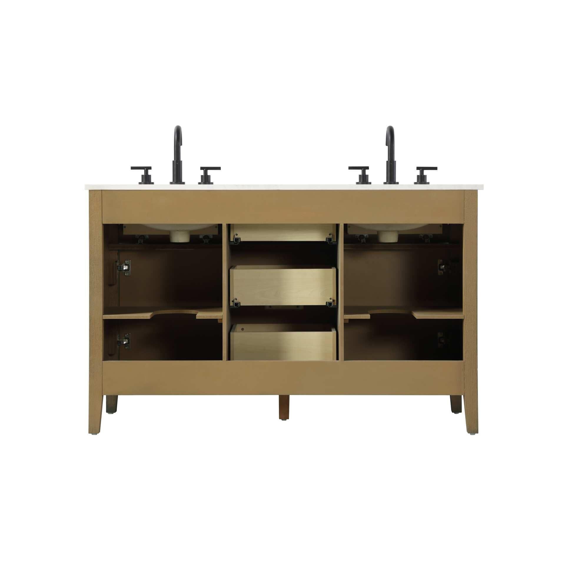 Langston 54 Inch Bath Vanity by Elegant Decor