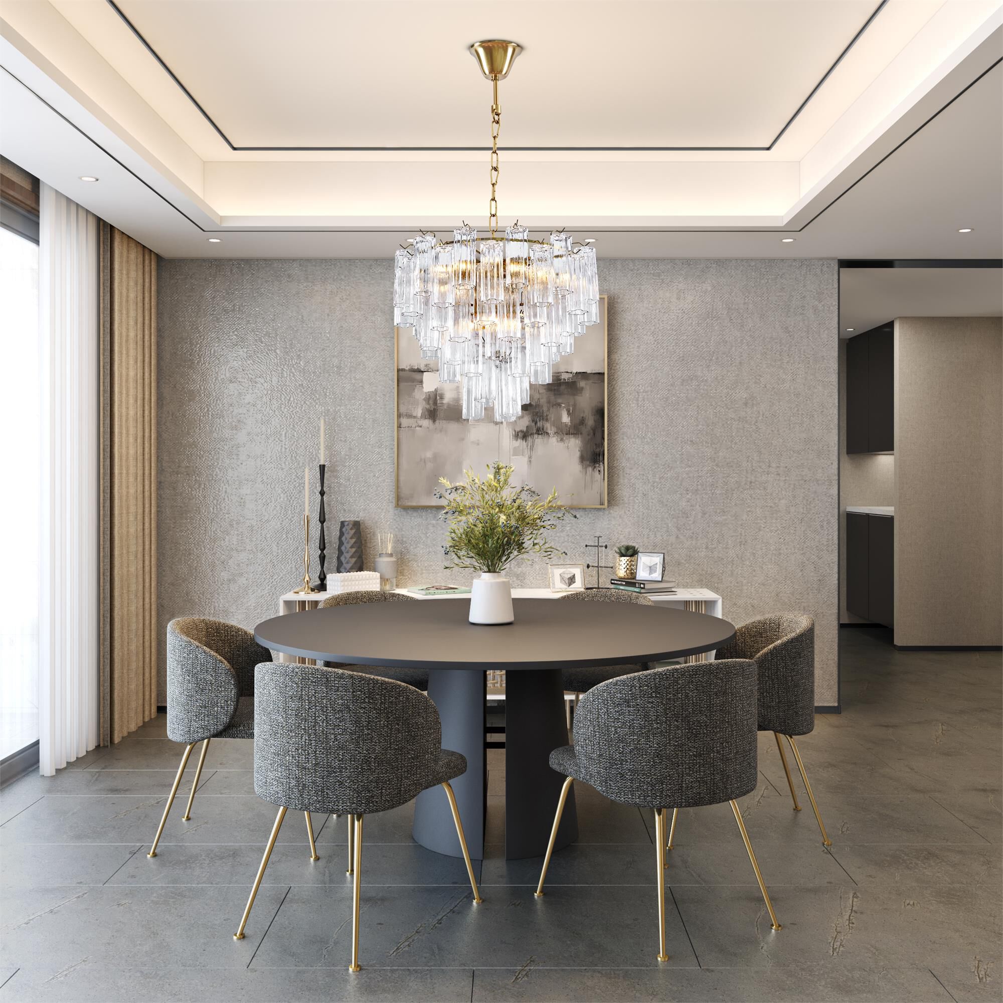 Sophia 30 Inch Chandelier,