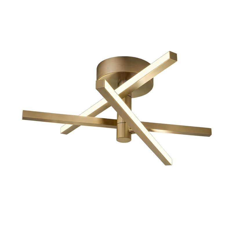 Knoll 18 Inch Semi Flush Mount by AFX Lighting