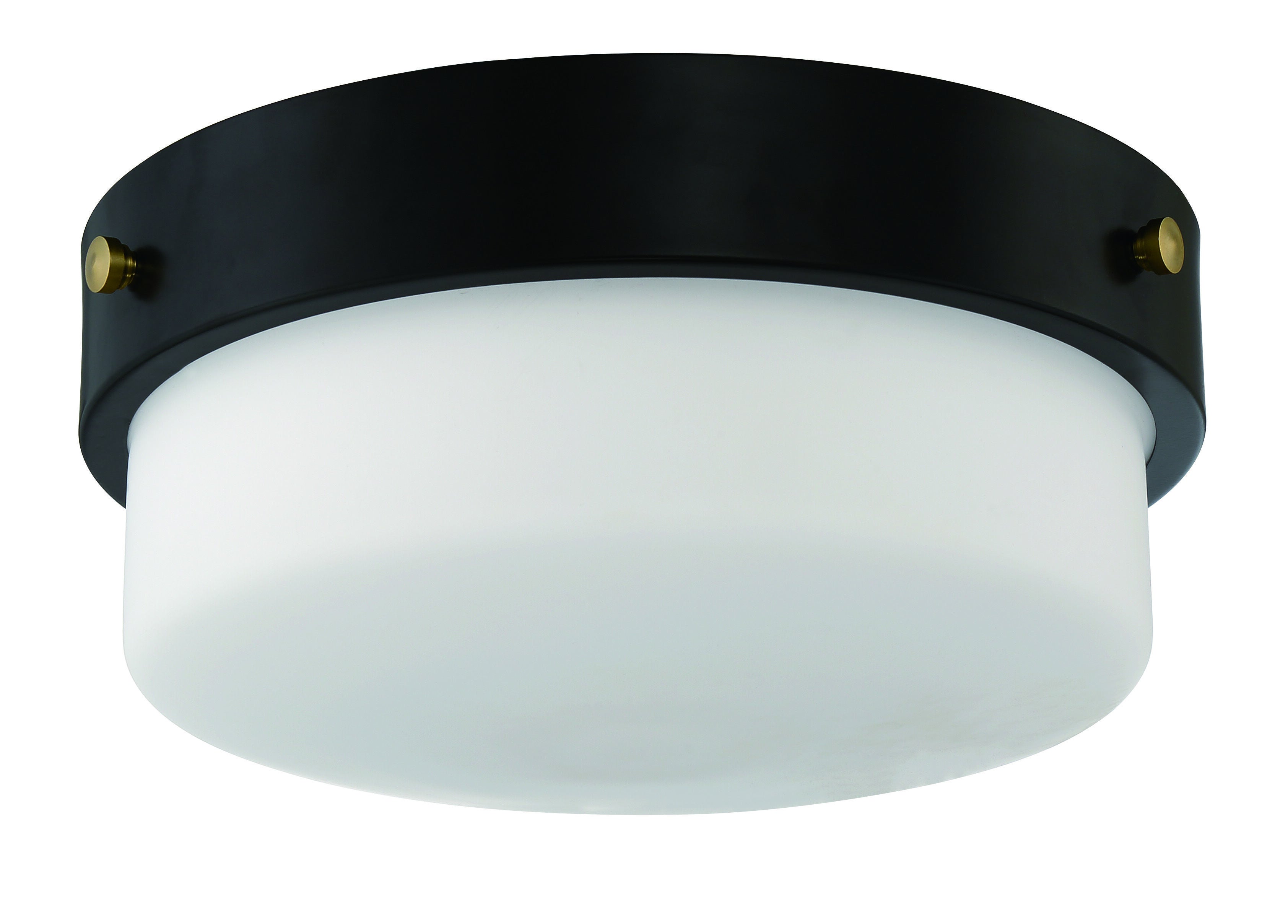 Oak Street 13 Inch 2 Light Flush Mount by Craftmade