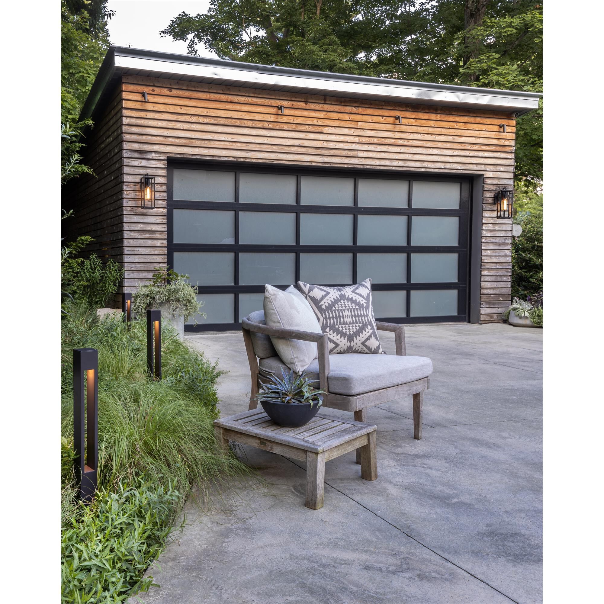 Max 18 Inch Outdoor Wall Light,