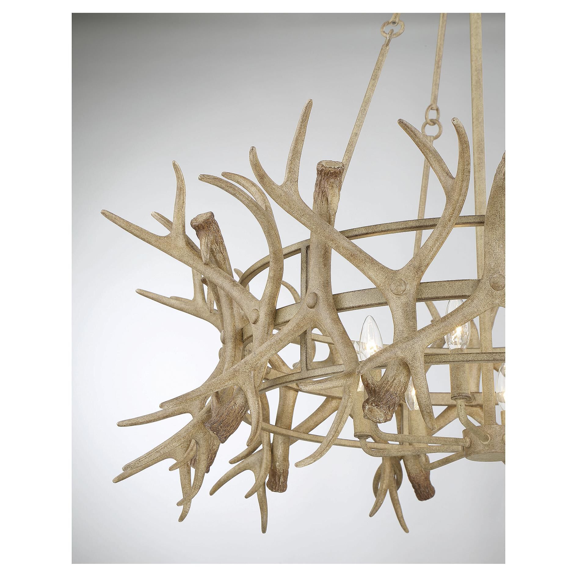 Daniels 40 Inch 8 Light Chandelier by Savoy House