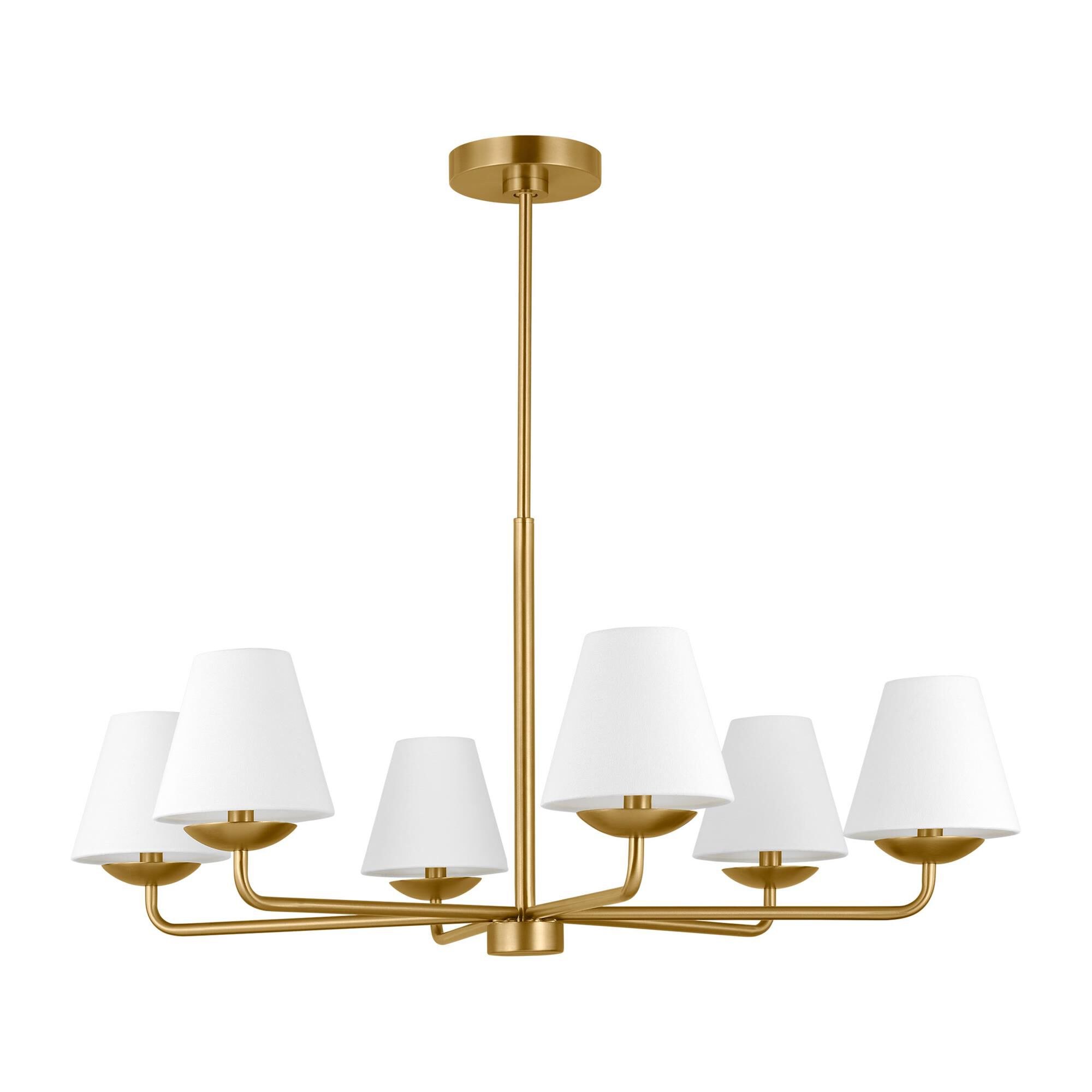 Shown in Satin Brass finish