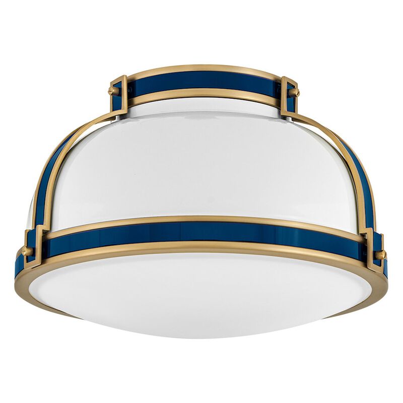 Barton 14 Inch 2 Light Flush Mount by Hinkley