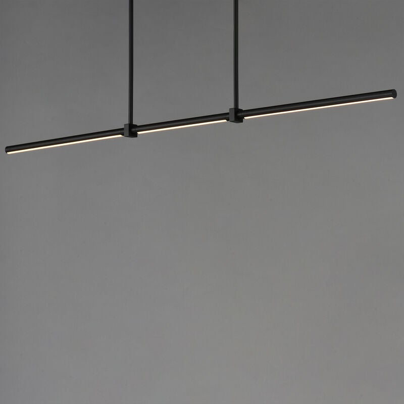 Dorian Large Linear Chandelier by ET2 Lighting