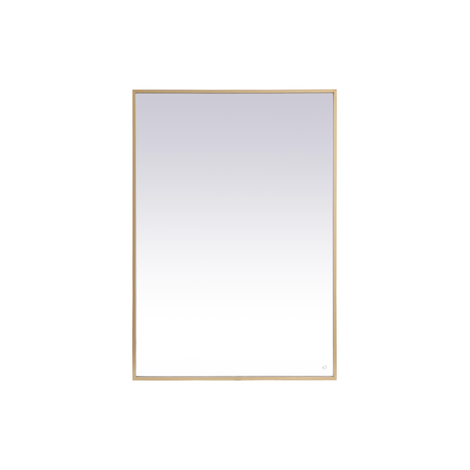 Pier LED Lighted Mirror by Elegant Decor