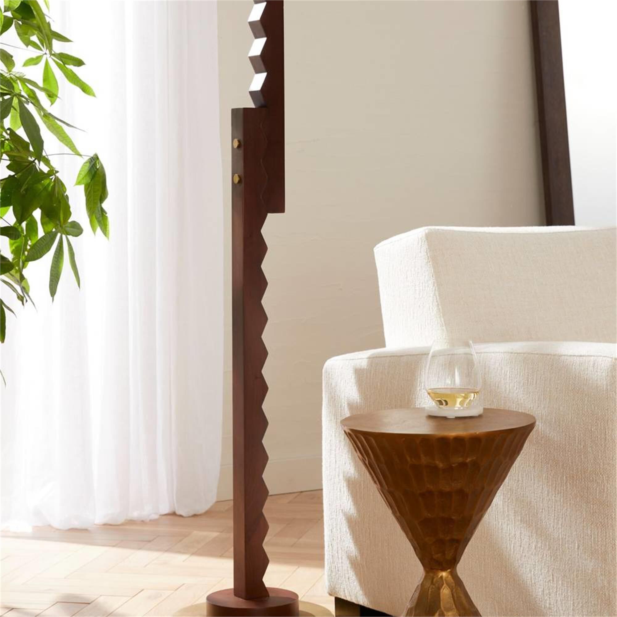 Shown in Dark Walnut finish