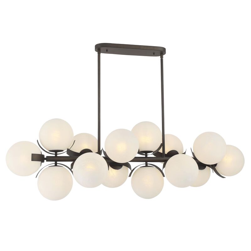 Vino 18 Inch Linear Suspension Light by Metropolitan Lighting