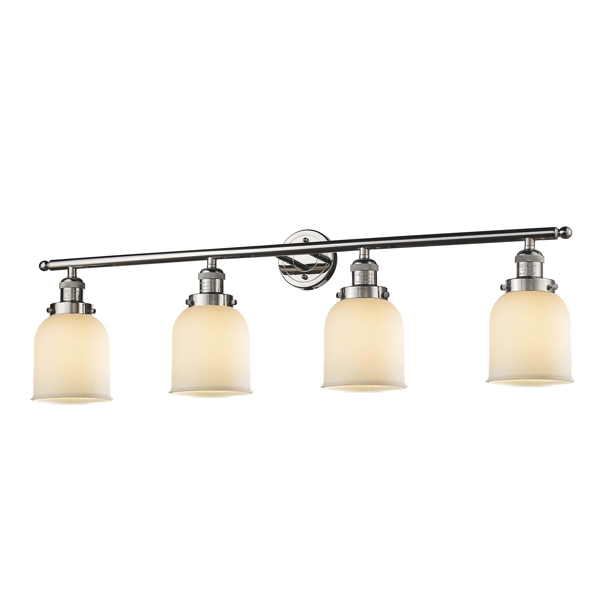 Bruno Marashlian Small Bell 42 Inch 4 Light Bath Vanity Light by Innovations Lighting