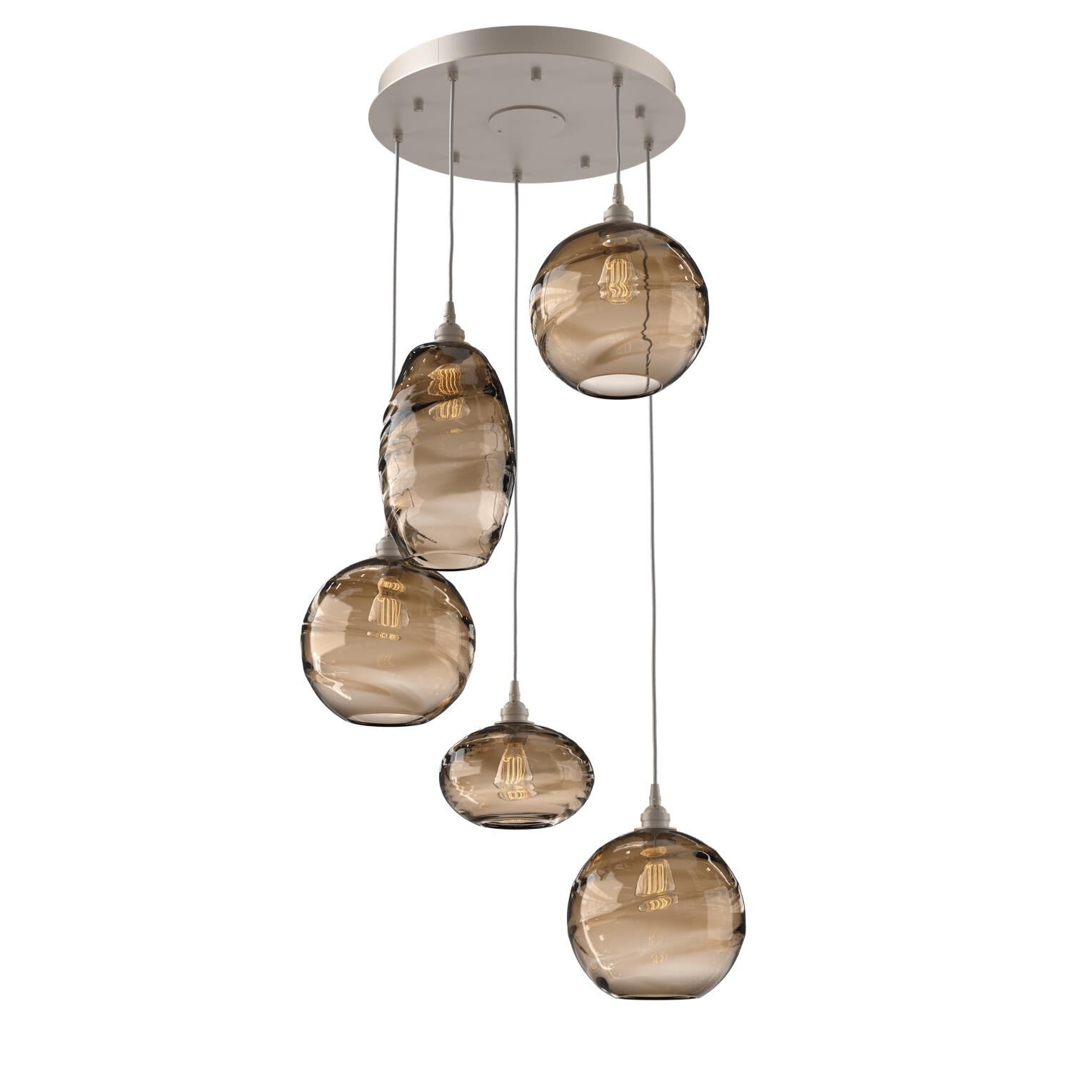 Shown in Metallic Beige Silver finish and Optic Bronze glass