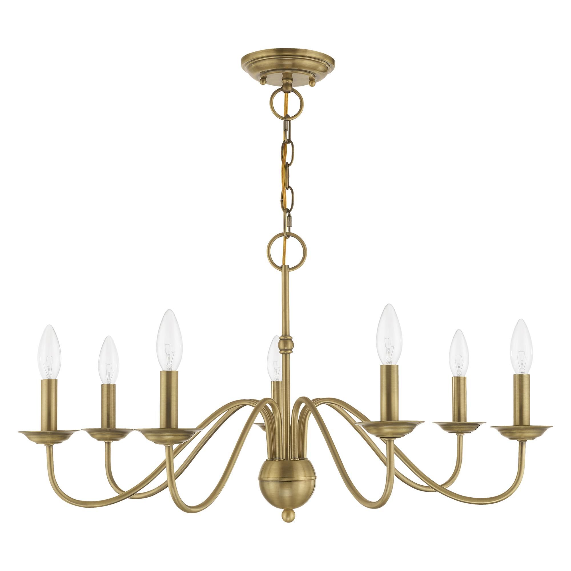 Shown in Antique Brass finish