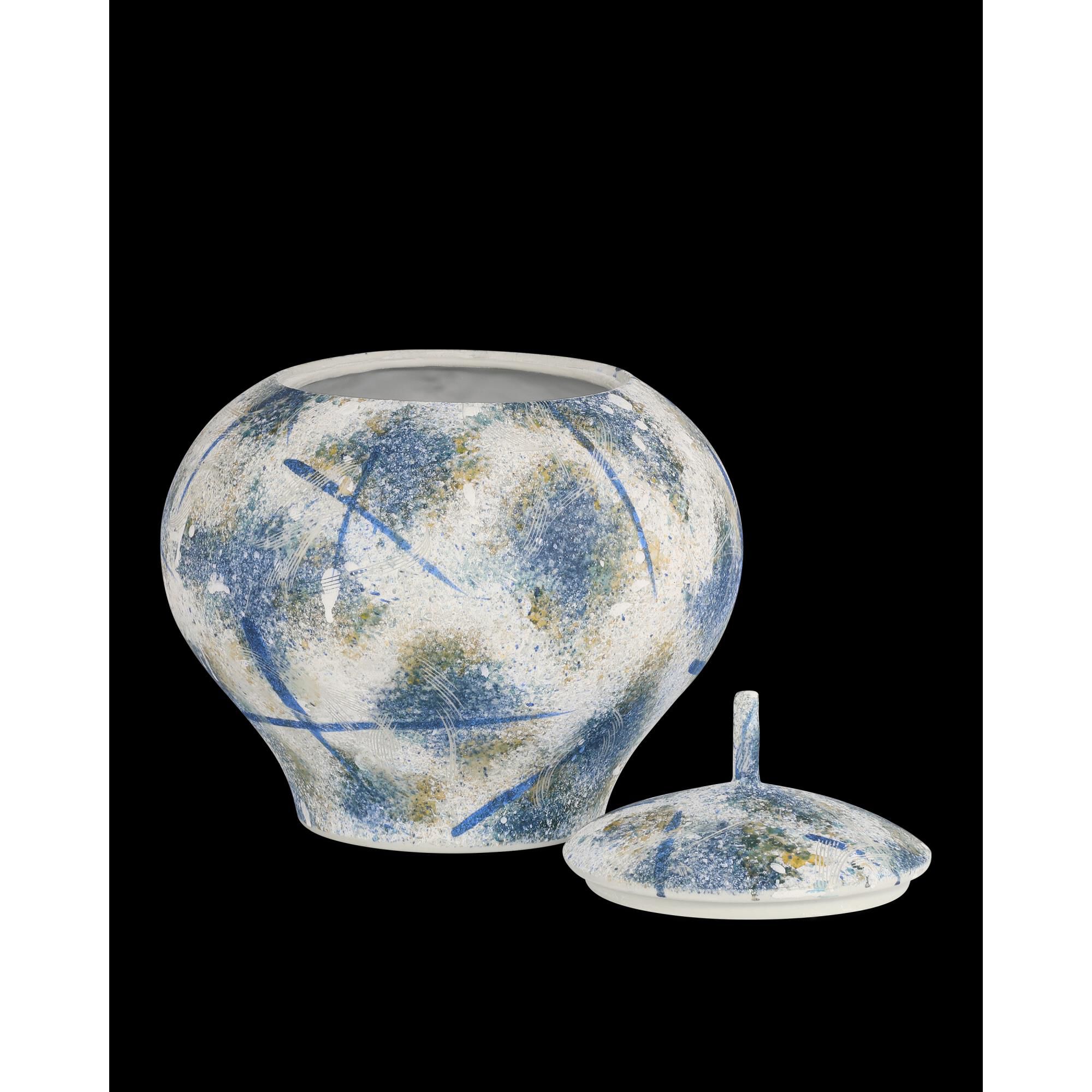 Shown in Antique Blue and Off-White finish