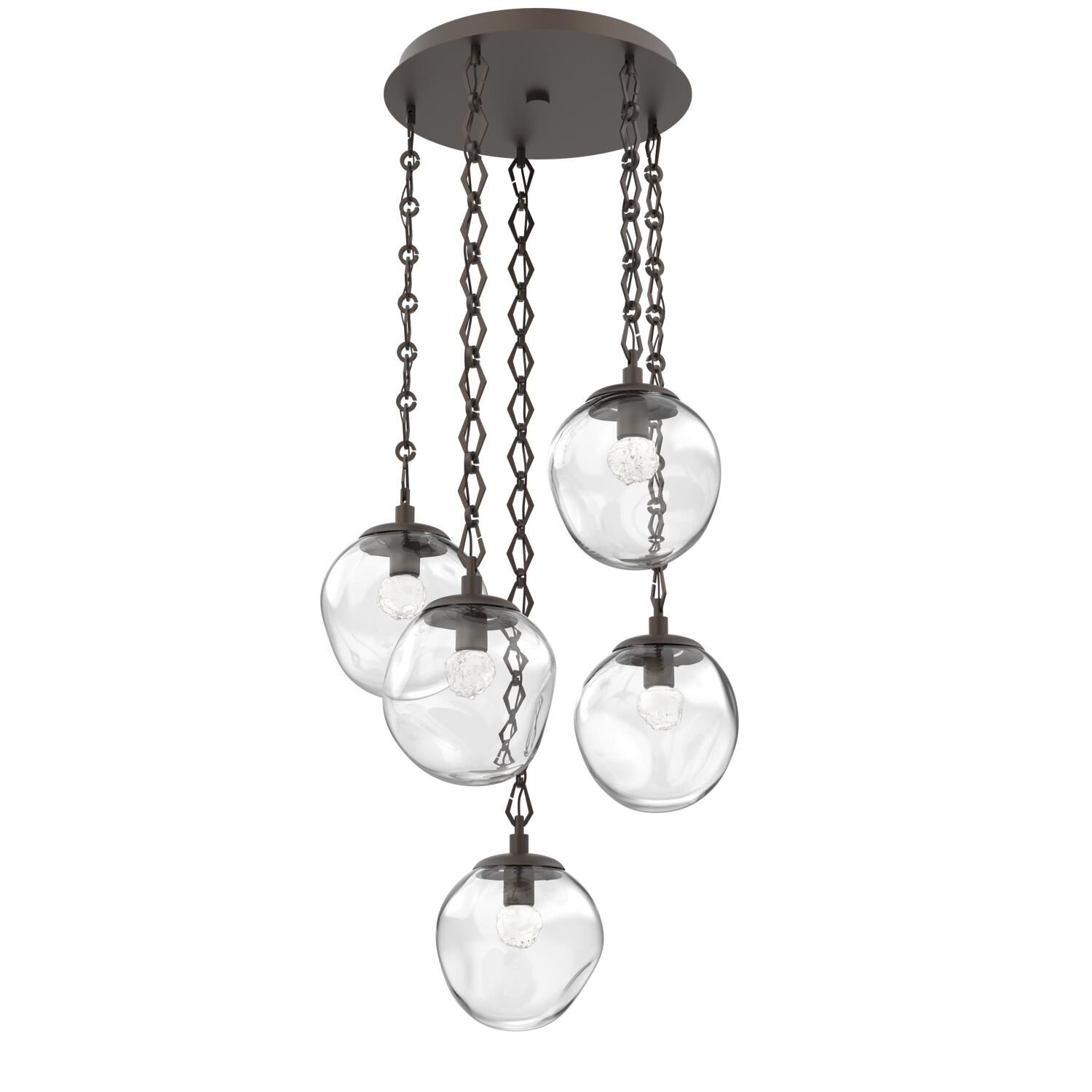 Levi Wilson Aster Led 24 Inch Multi Light Pendant by Hammerton Studio