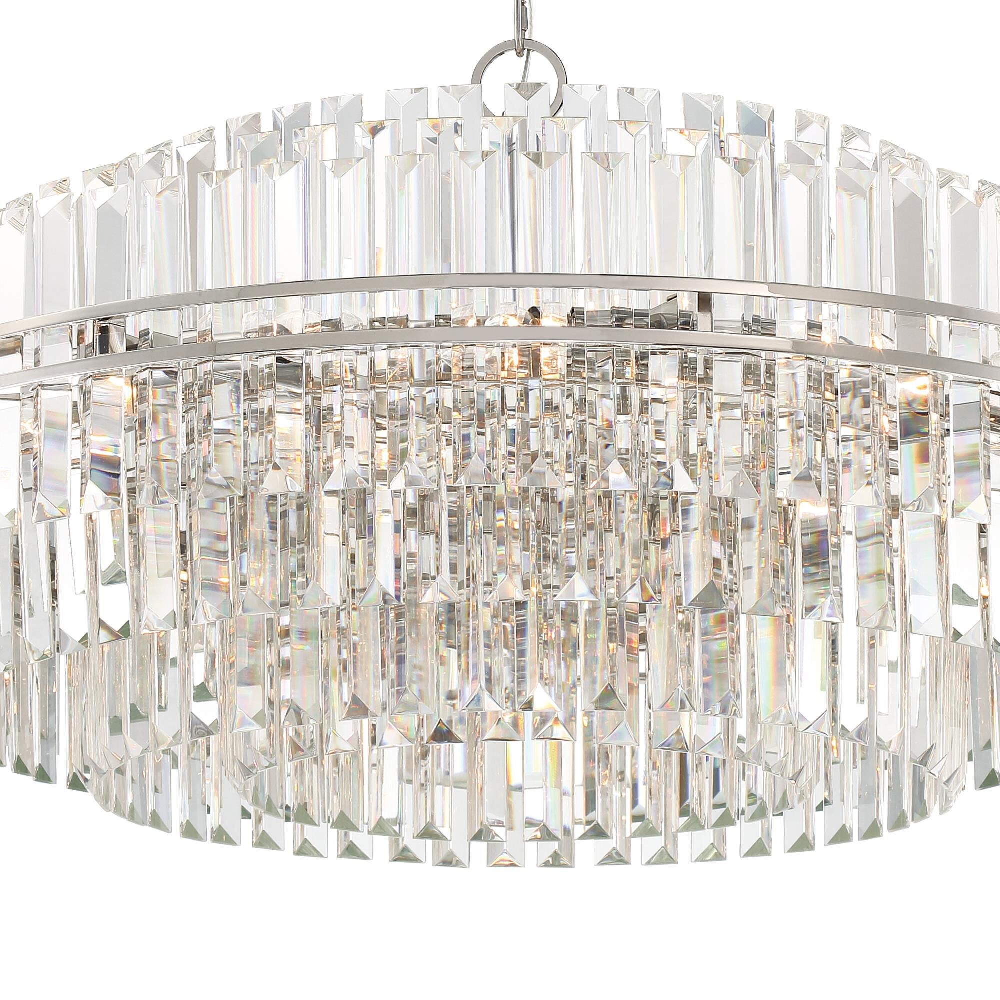 Hayes 41 Inch Chandelier by Crystorama
