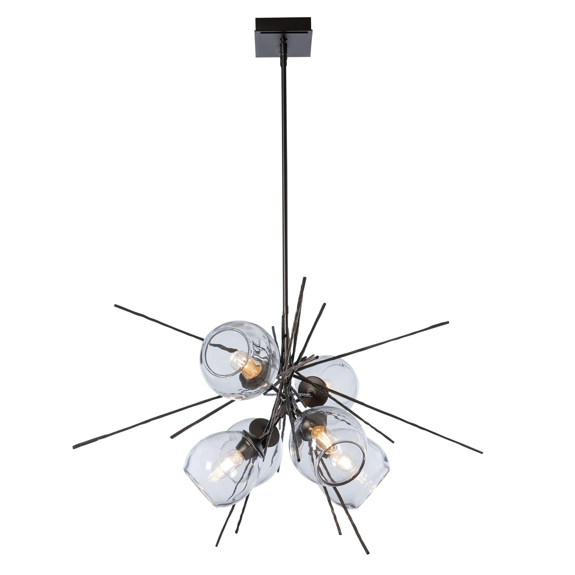 Shown in Oil Rubbed Bronze finish and Clear glass
