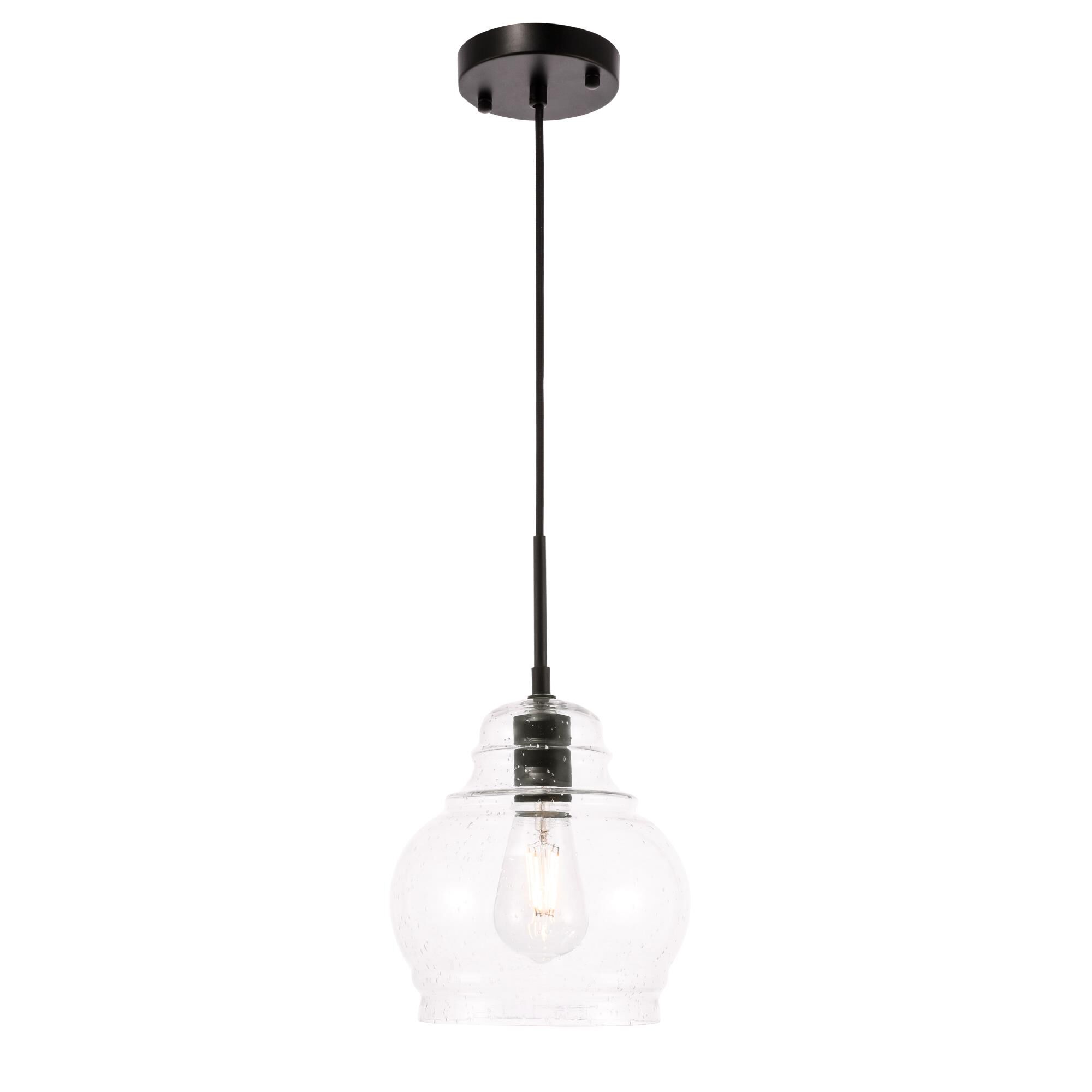 Pierce 8 Inch Mini Pendant by Elegant Lighting