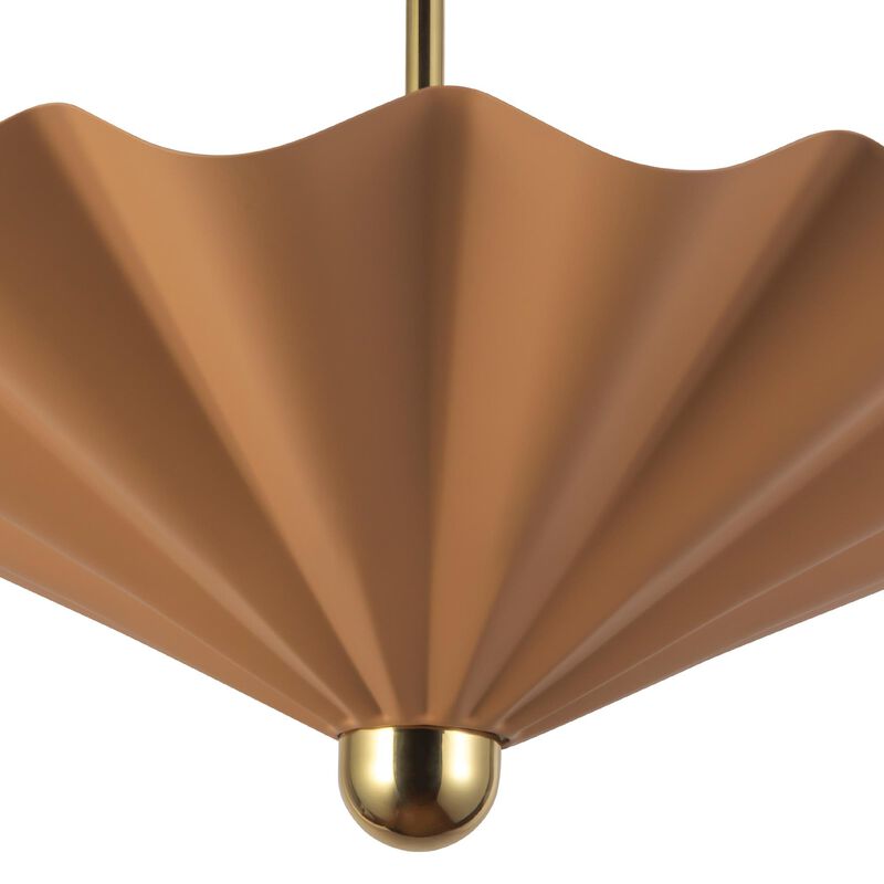 Jason Koharik Furrow 25 Inch Large Pendant by Alora Lighting