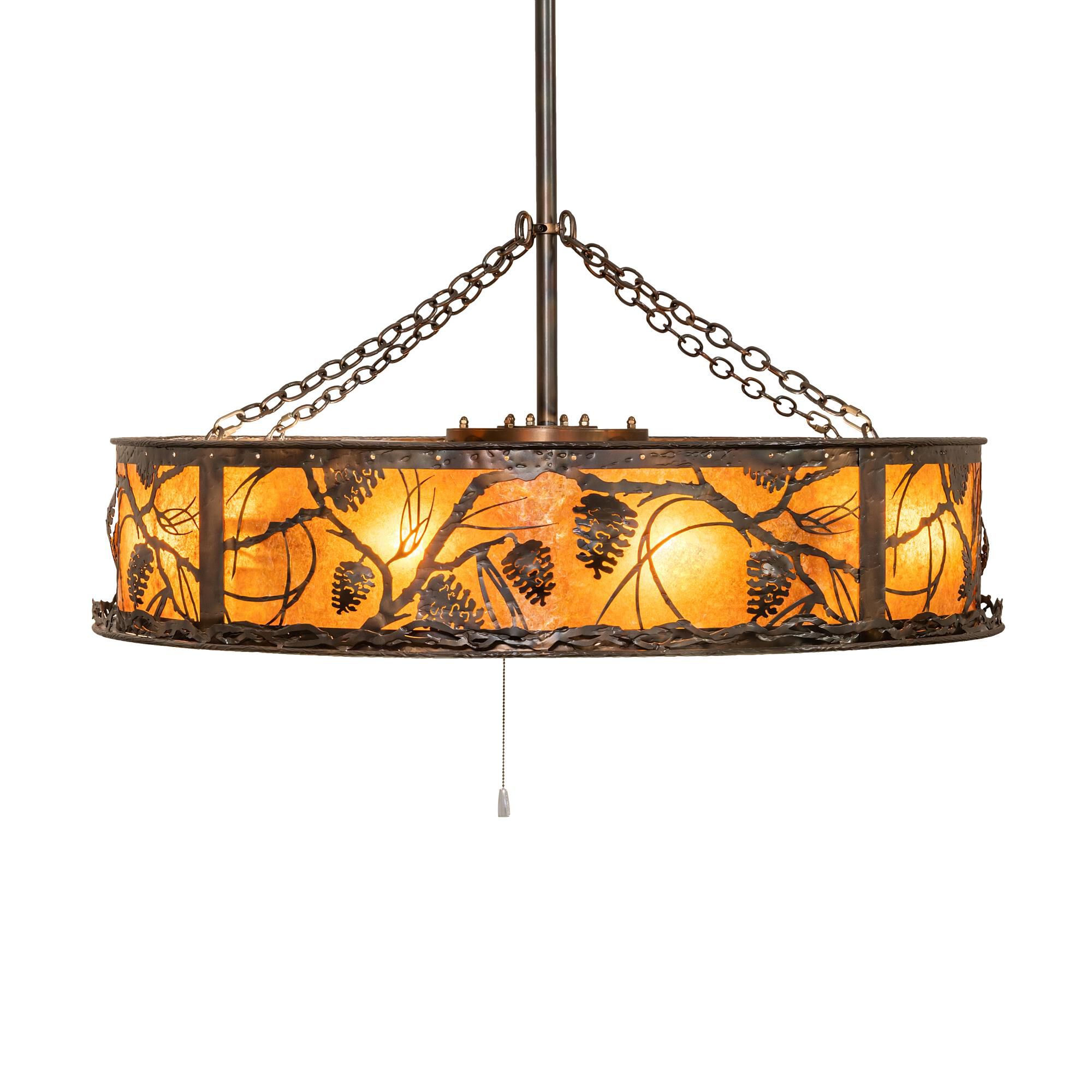 45 Inch Chandelier Ceiling Fan by Meyda Lighting