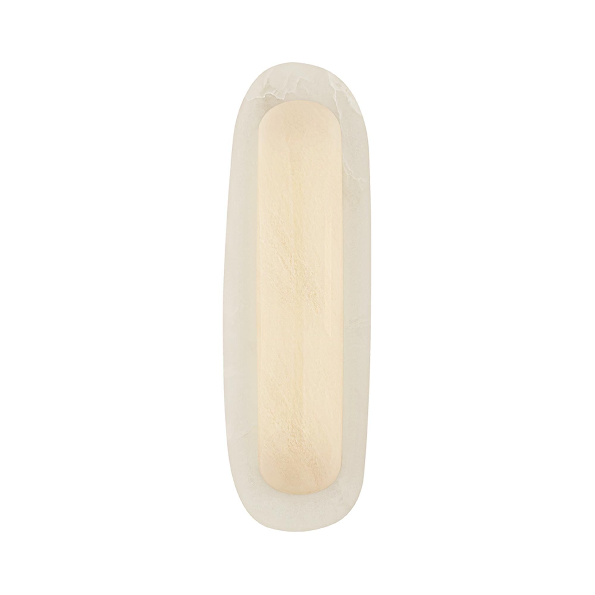Shown in Vintage Brass finish and Alabaster shade