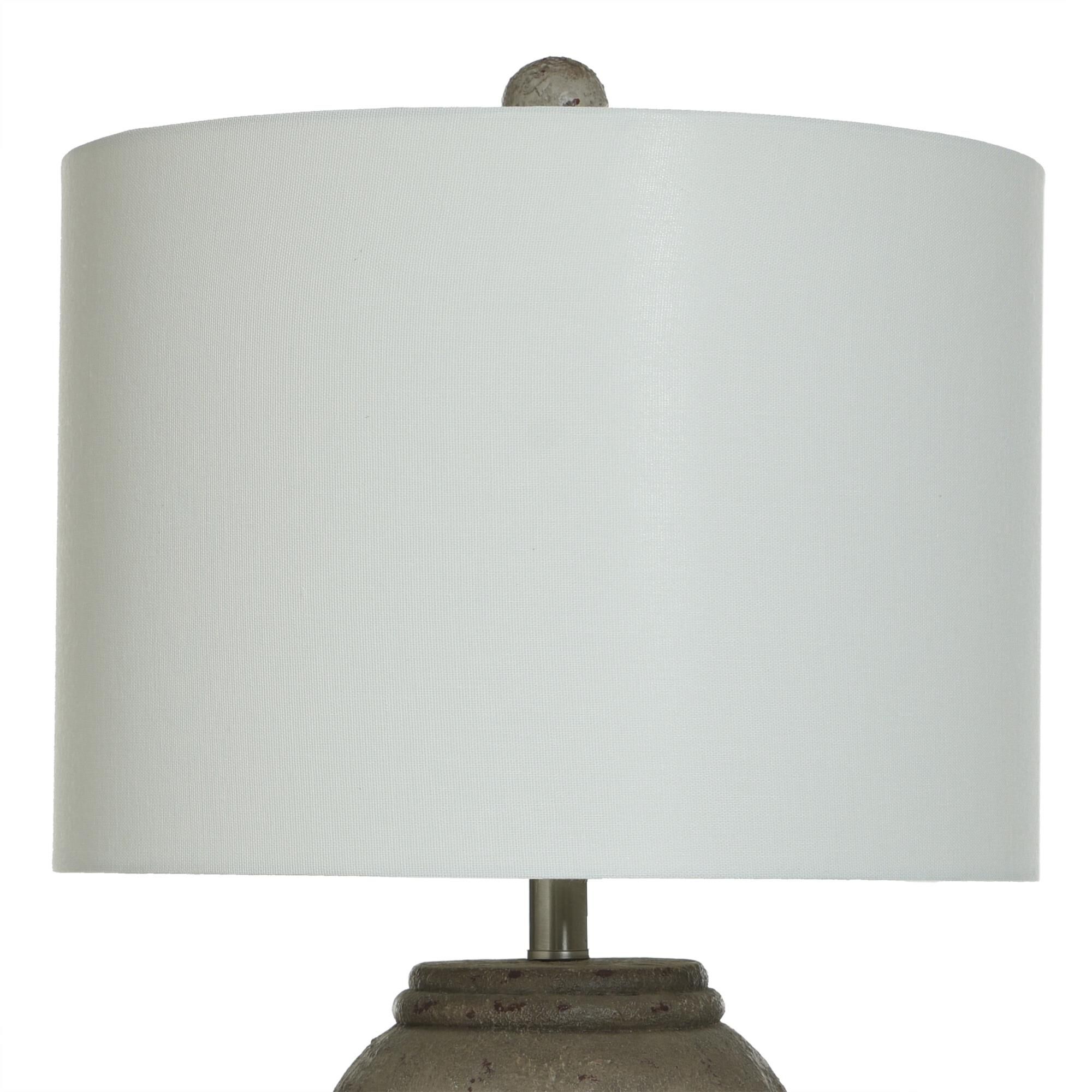 Shown in Bronzecotta finish and Oatmeal Polyester-Linen Blend shade