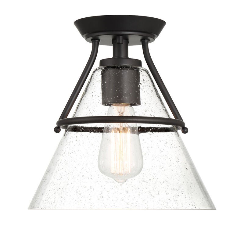 10 Inch Semi Flush Mount by Meridian Lighting
