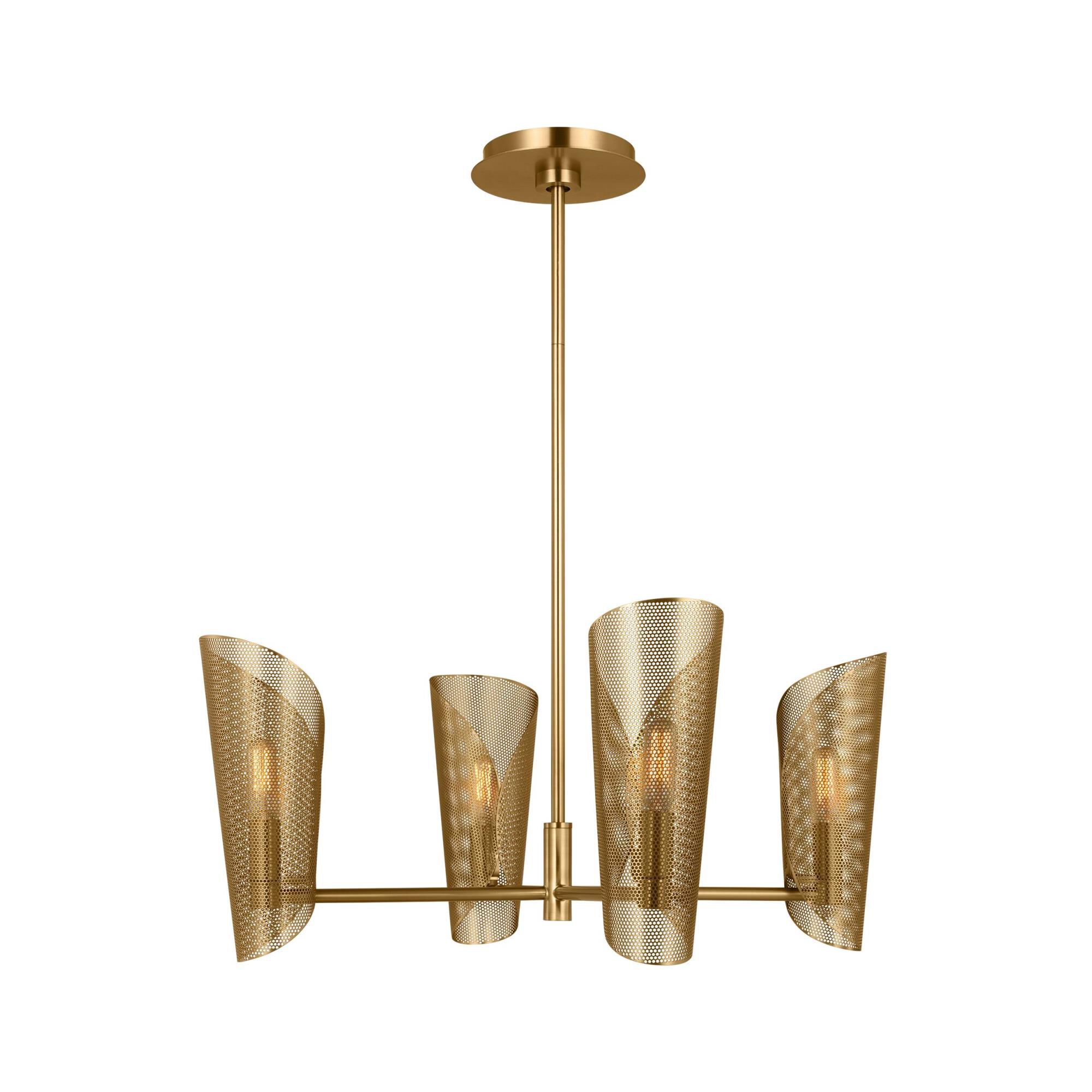 Christiane Lemieux Plivot 24 Inch 4 Light Chandelier by Visual Comfort Studio Collection
