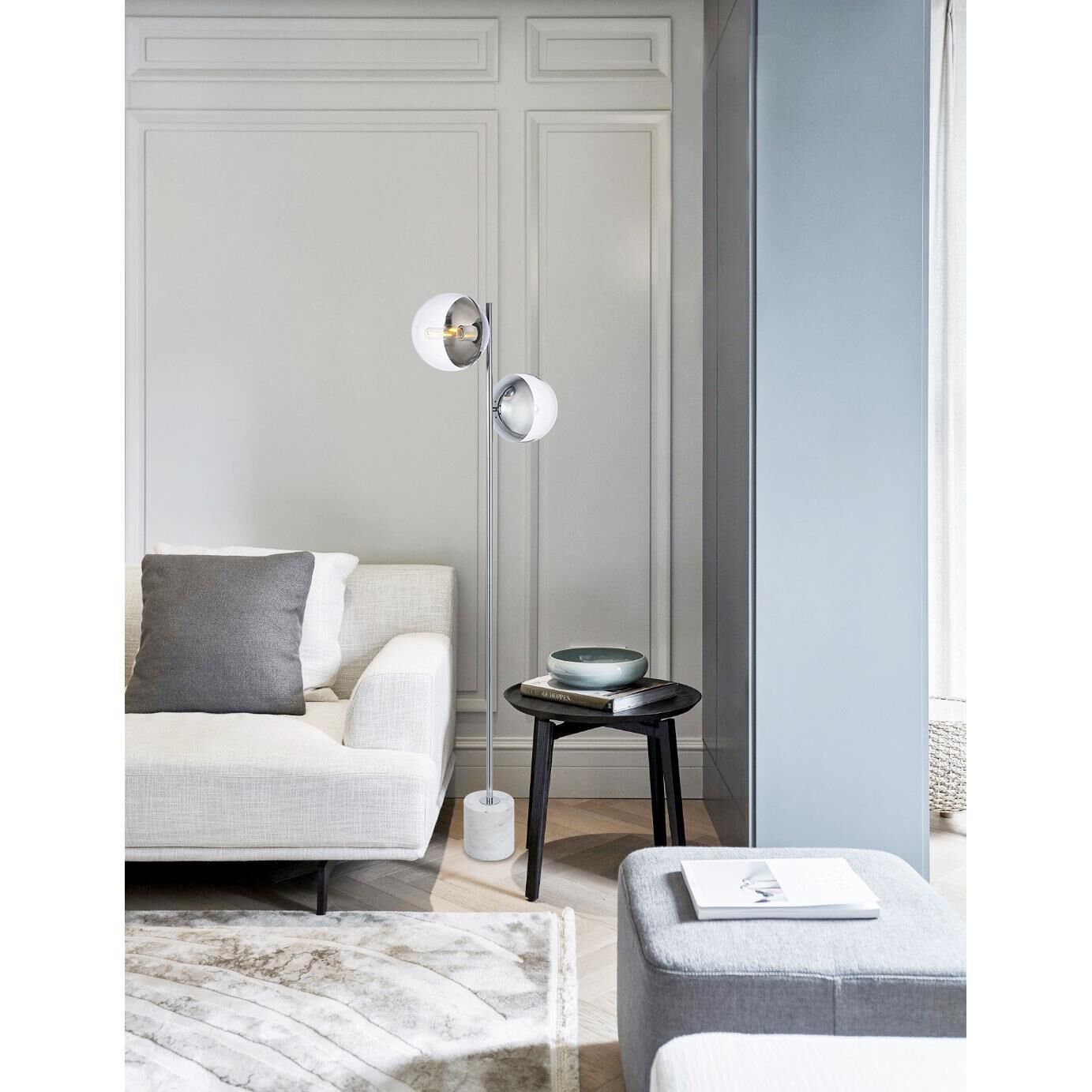 Eclipse 62 Inch Floor Lamp by Elegant Lighting